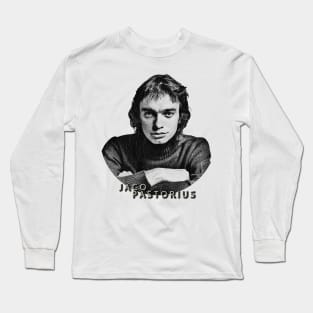 Retro Jaco Pastorius Long Sleeve T-Shirt